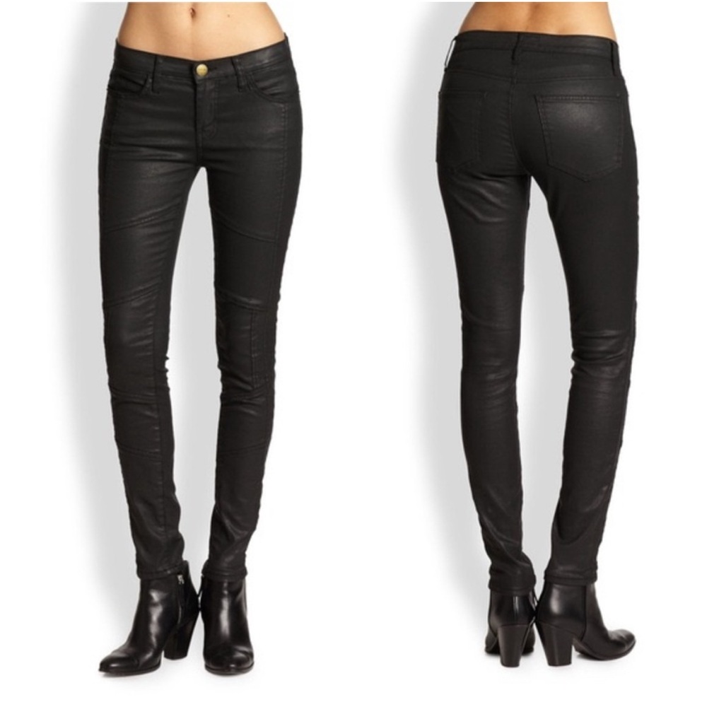 Current/Elliot The Sweeny Ankle Skinny Jean size 28 - black